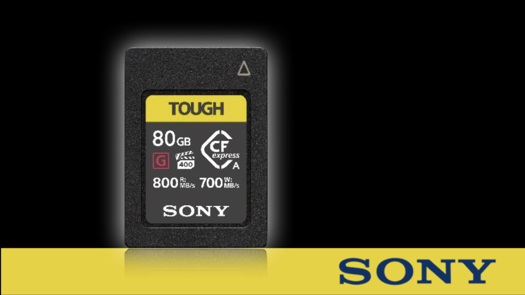 Sony s’impose avec la première carte mémoire CFexpress Type A au monde ! © DR