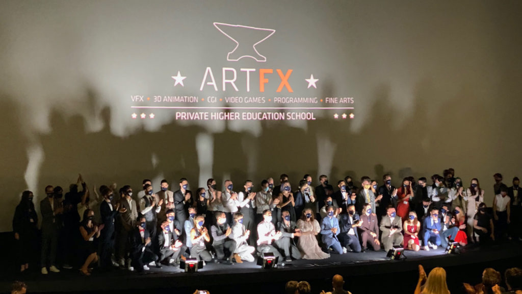 La Promotion 2020 d’ARTFX célèbre les 15 ans de l’école d’animation © Nathalie Klimberg