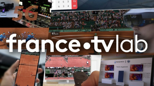 Le « tennis augmenté » proposé par France Télévisions et la FFT aux spectateurs de Roland-Garros © DR