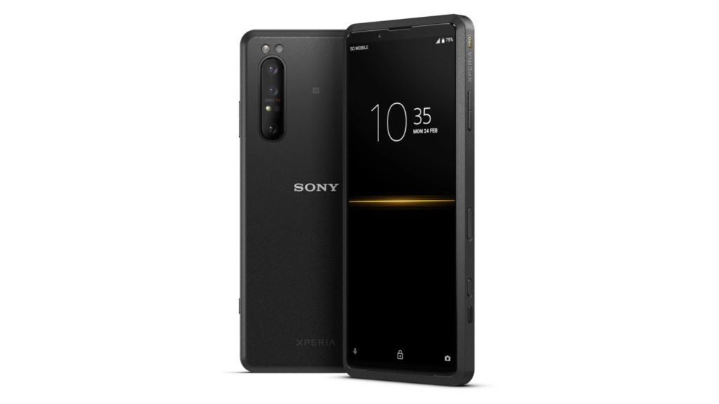 Sony lance le Xperia PRO, premier smartphone 5G au monde avec une entrée HDMI dédiée © DR