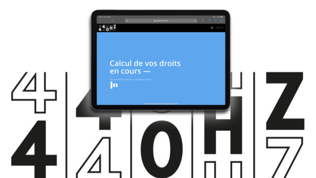 440Hz : le calculateur en ligne gratuit pour droits musicaux © DR