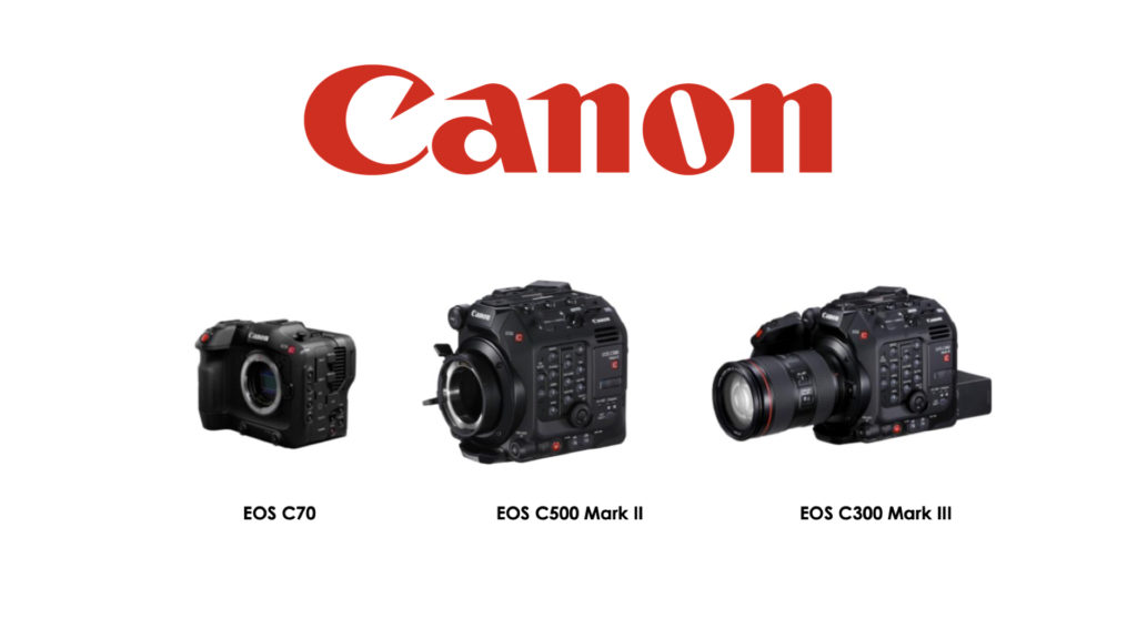 Des mises à jour importantes pour plusieurs caméras et objectifs Canon EOS Cinema © DR