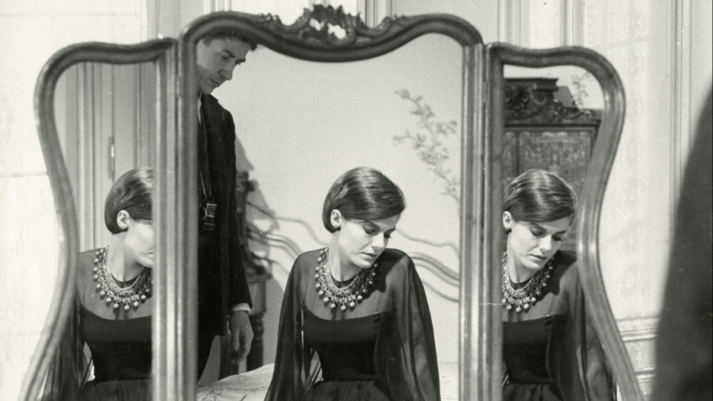 Delphine Seyrig en 1961 dans L’Année dernière à Marienbad © Georges Pierre - Laurence Pierre de Geyer