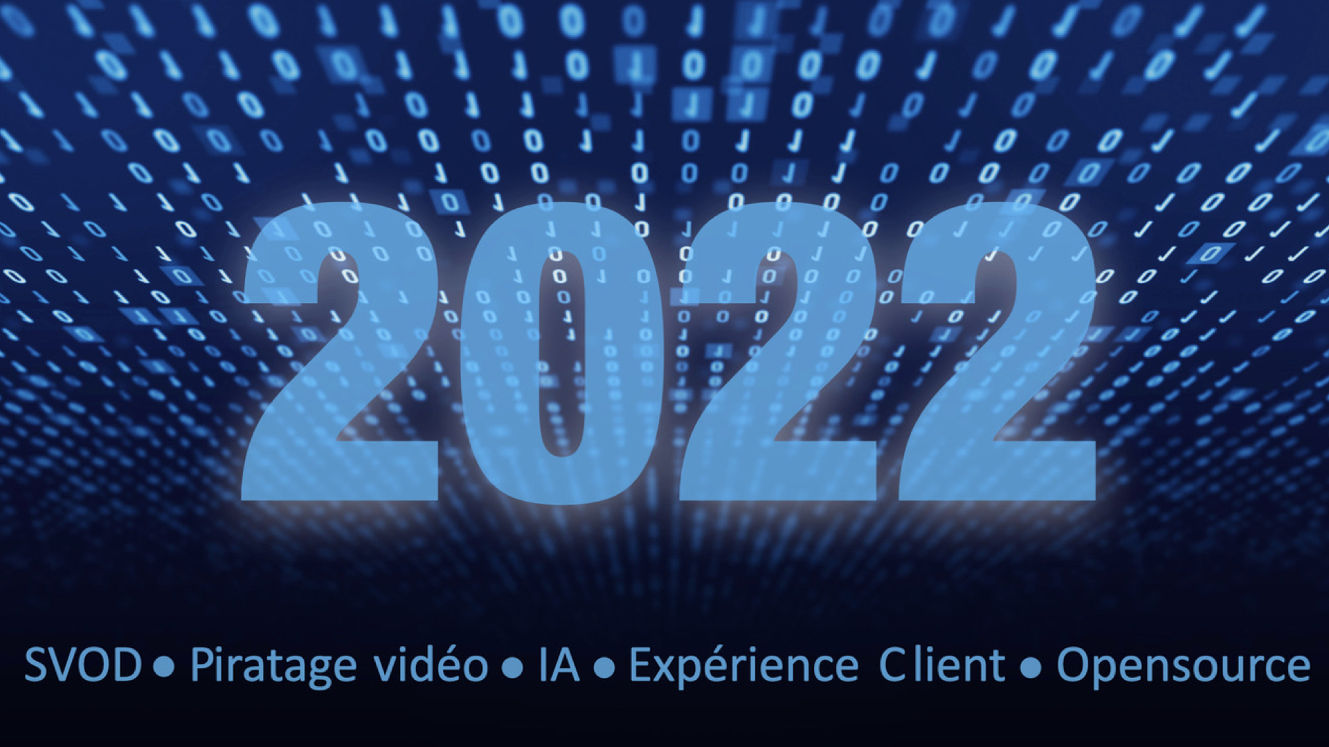 You are currently viewing SVOD, piratage vidéo, IA, expérience client, open source… Quoi de neuf en 2022 ?