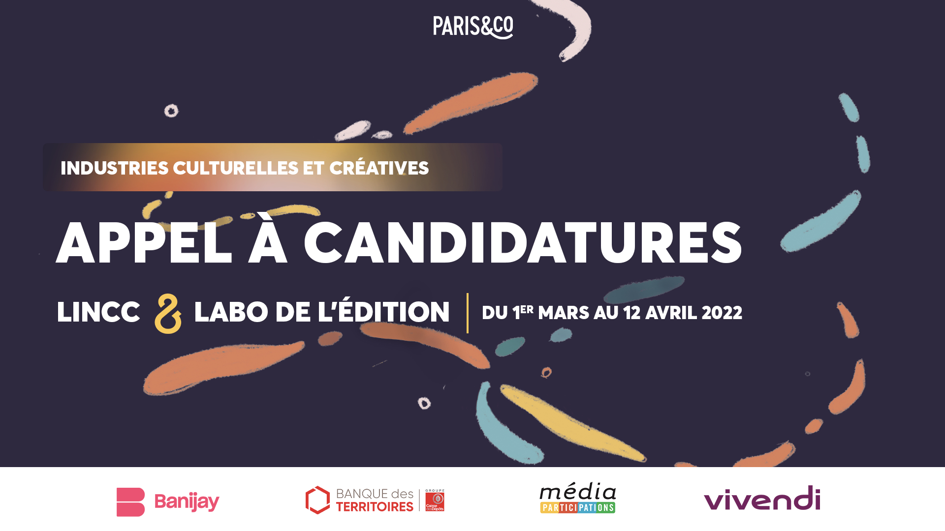 Lire la suite à propos de l’article Appel à candidatures Paris&Co pour les start-ups des industries culturelles et créatives !