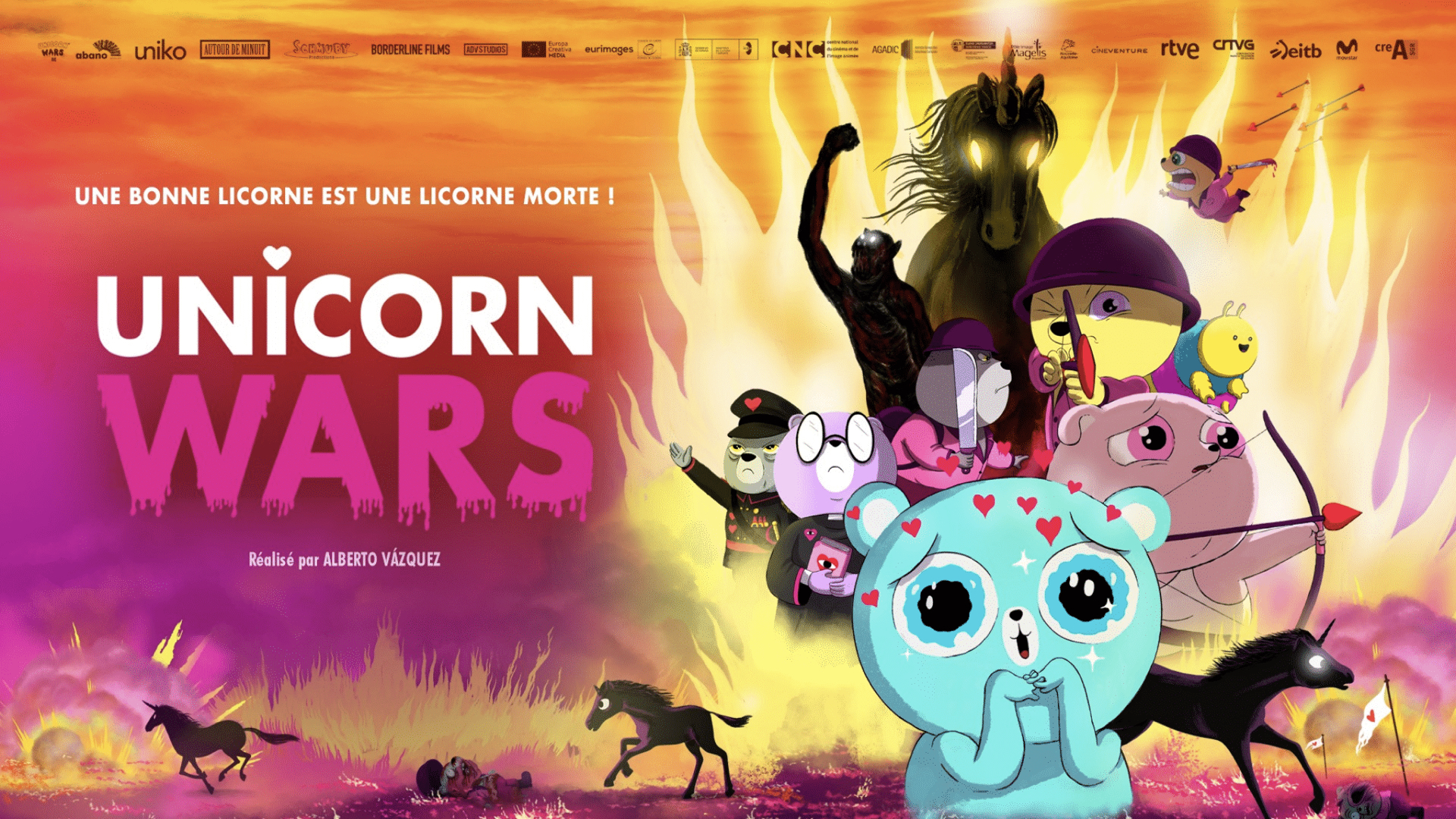 Lire la suite à propos de l’article Unicorn Wars dévoilé au Cartoon Movie Bordeaux !