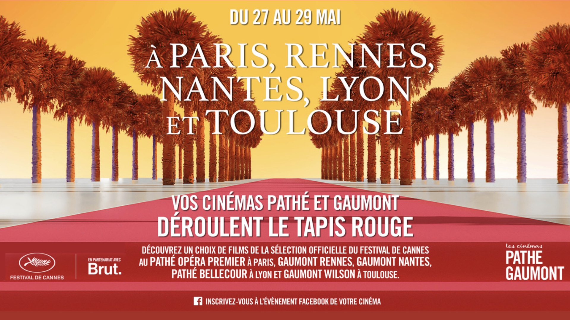 Lire la suite à propos de l’article Le Festival de Cannes s&rsquo;invite dans cinq cinémas Pathé et Gaumont !