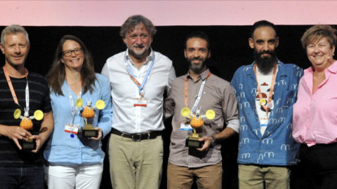 Lire la suite à propos de l’article Sur le podium du Cartoon Forum 2022…