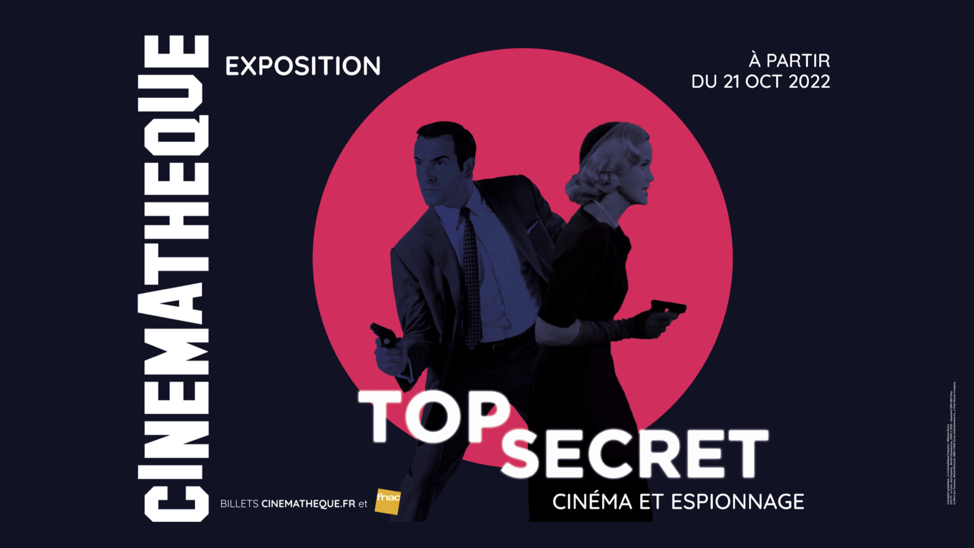 Lire la suite à propos de l’article Exposition : Les espions investissent la Cinémathèque !