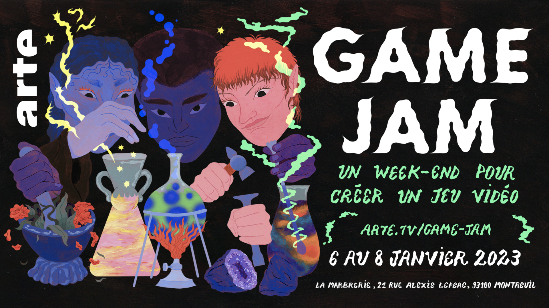 Lire la suite à propos de l’article Arte organise un week-end dédié à la création collaborative d&rsquo;un jeu vidéo