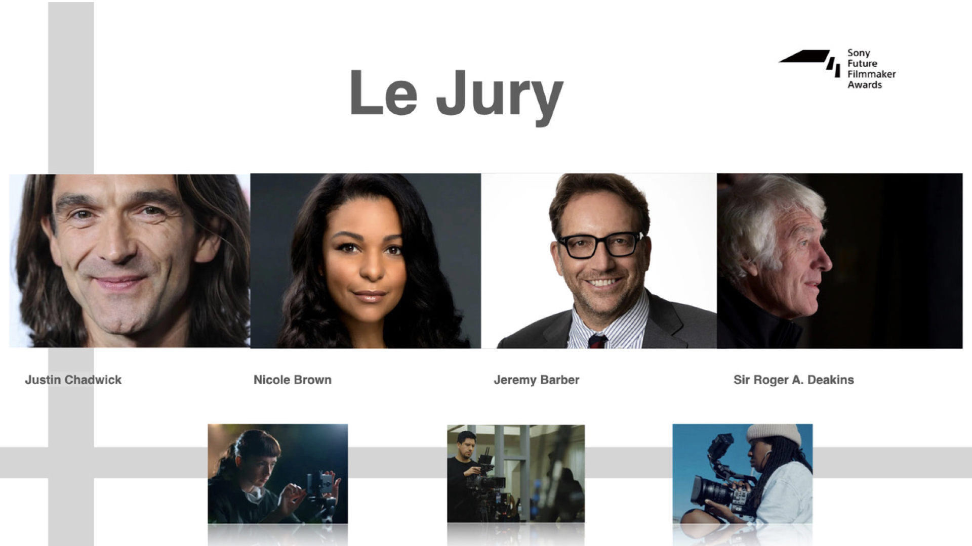 Lire la suite à propos de l’article Sony présente le jury du Future Filmmaker Awards 2023