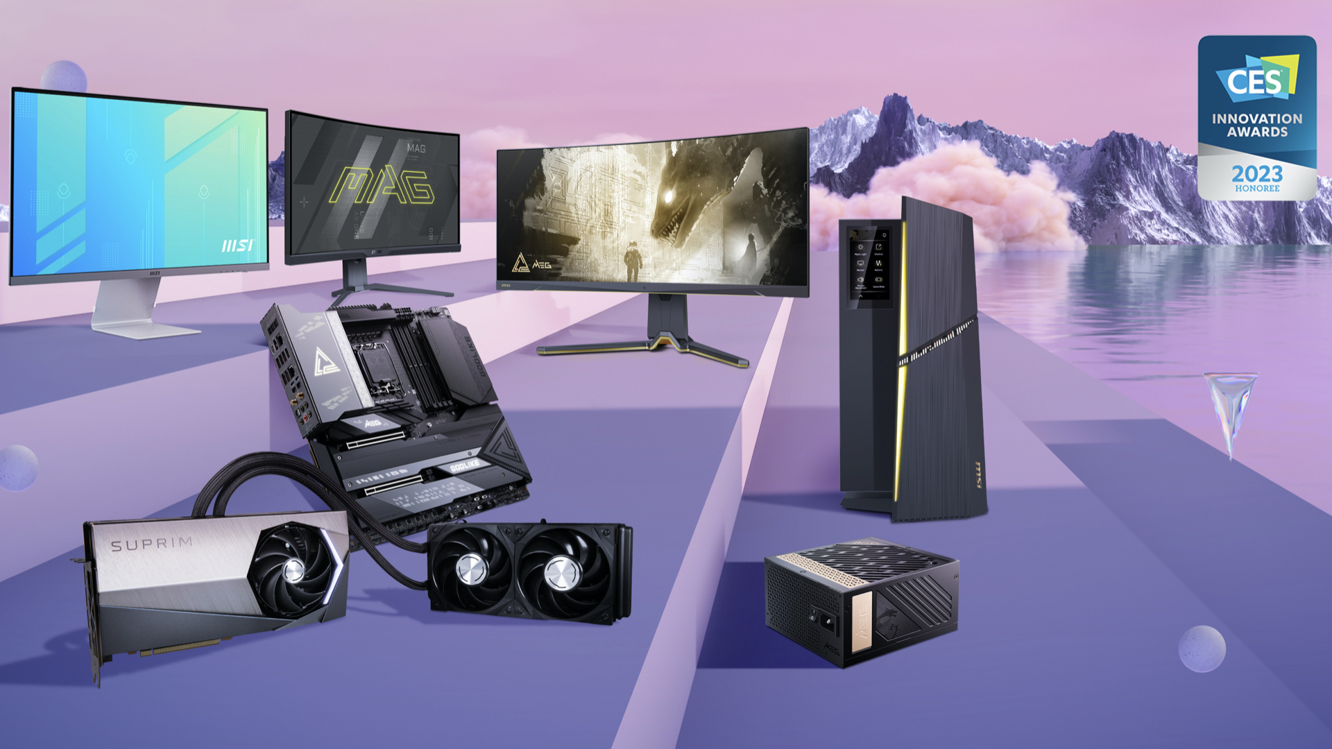 Lire la suite à propos de l’article MSI a d&rsquo;ores et déjà remporté 13 prix de l’innovation au CES 2023  !