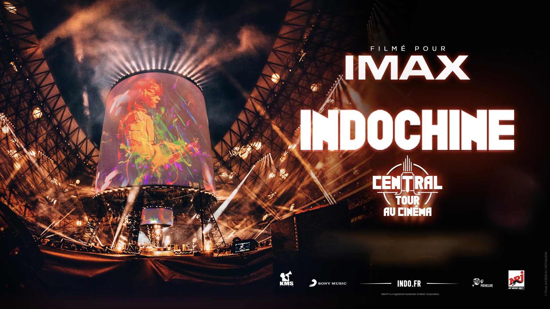 Lire la suite à propos de l’article Le concert d&rsquo;Indochine pour les cinémas IMAX filmé par AMP Visual