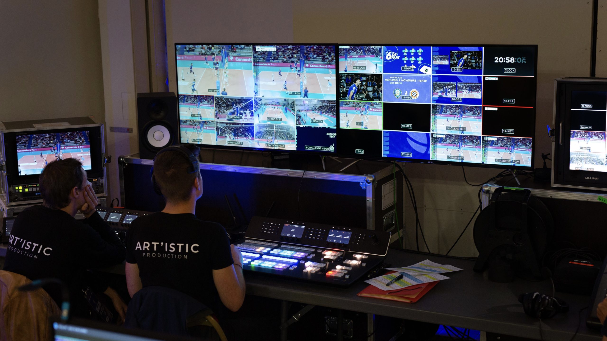 Lire la suite à propos de l’article Le championnat de France de Volley-Ball filmé et diffusé par Blackmagic Design