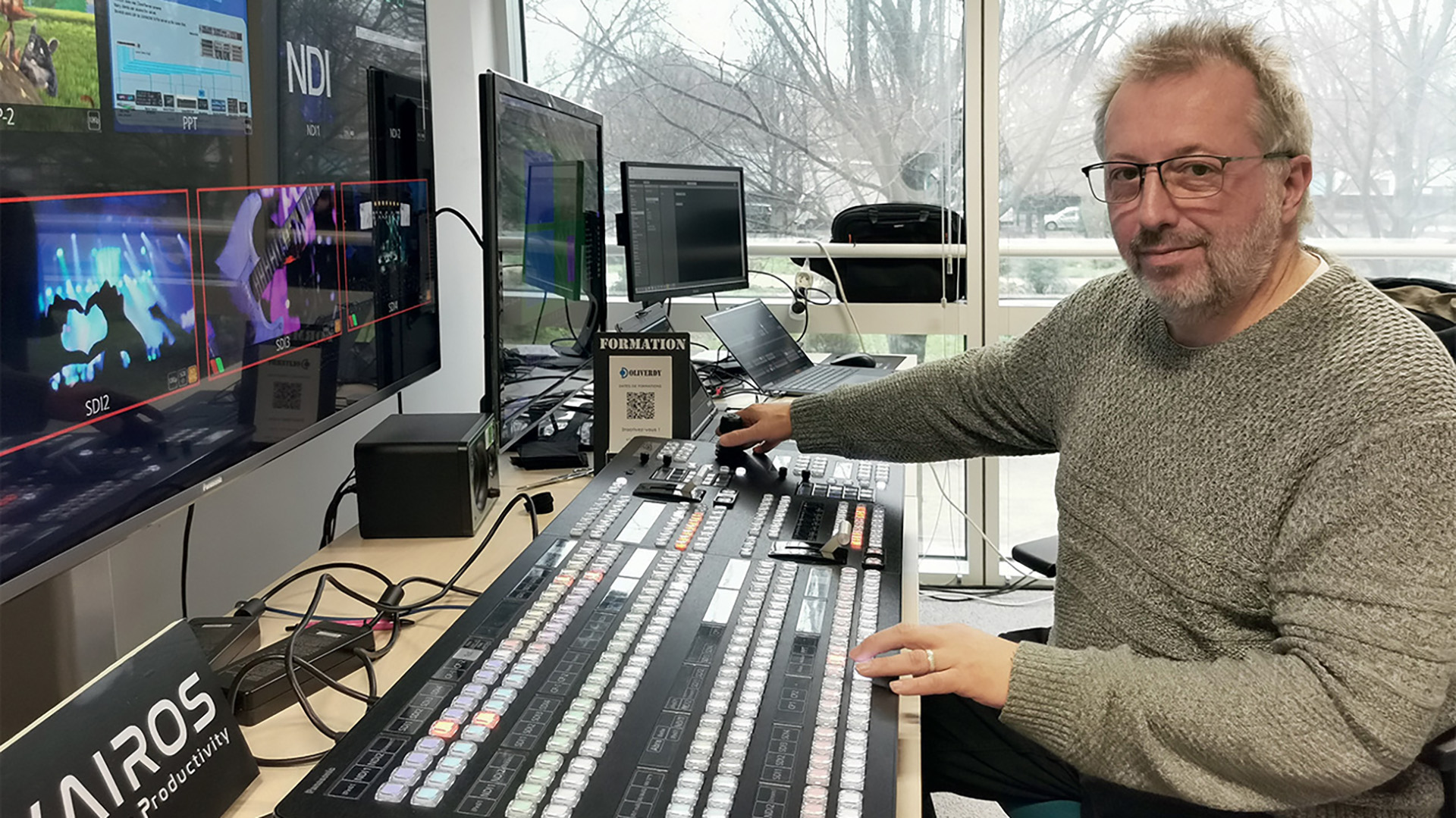 Lire la suite à propos de l’article Panasonic Kairos, des régies IP disruptives