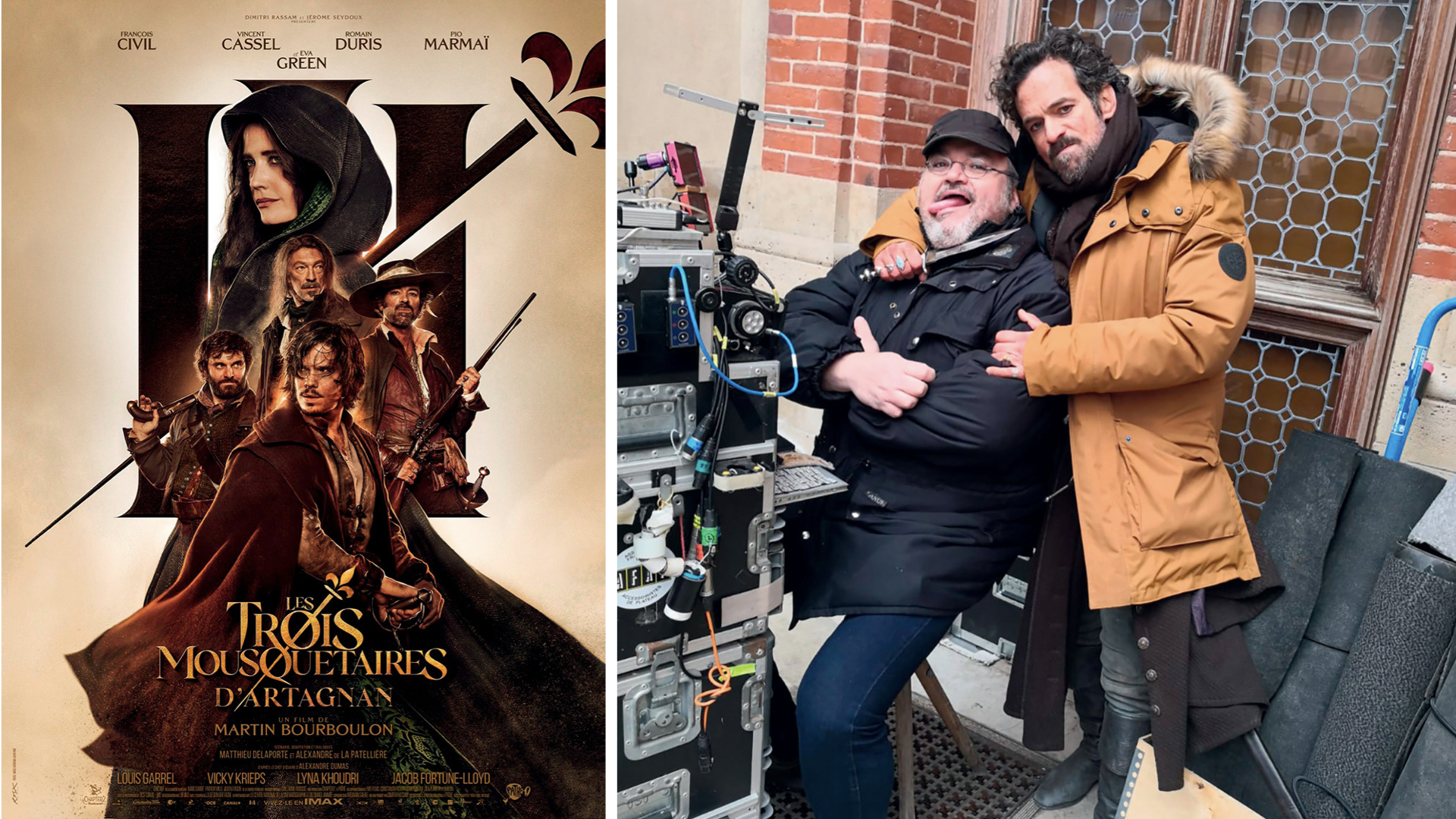 Lire la suite à propos de l’article Tout sur la captation audio du tournage des « Trois Mousquetaires » avec David Rit !