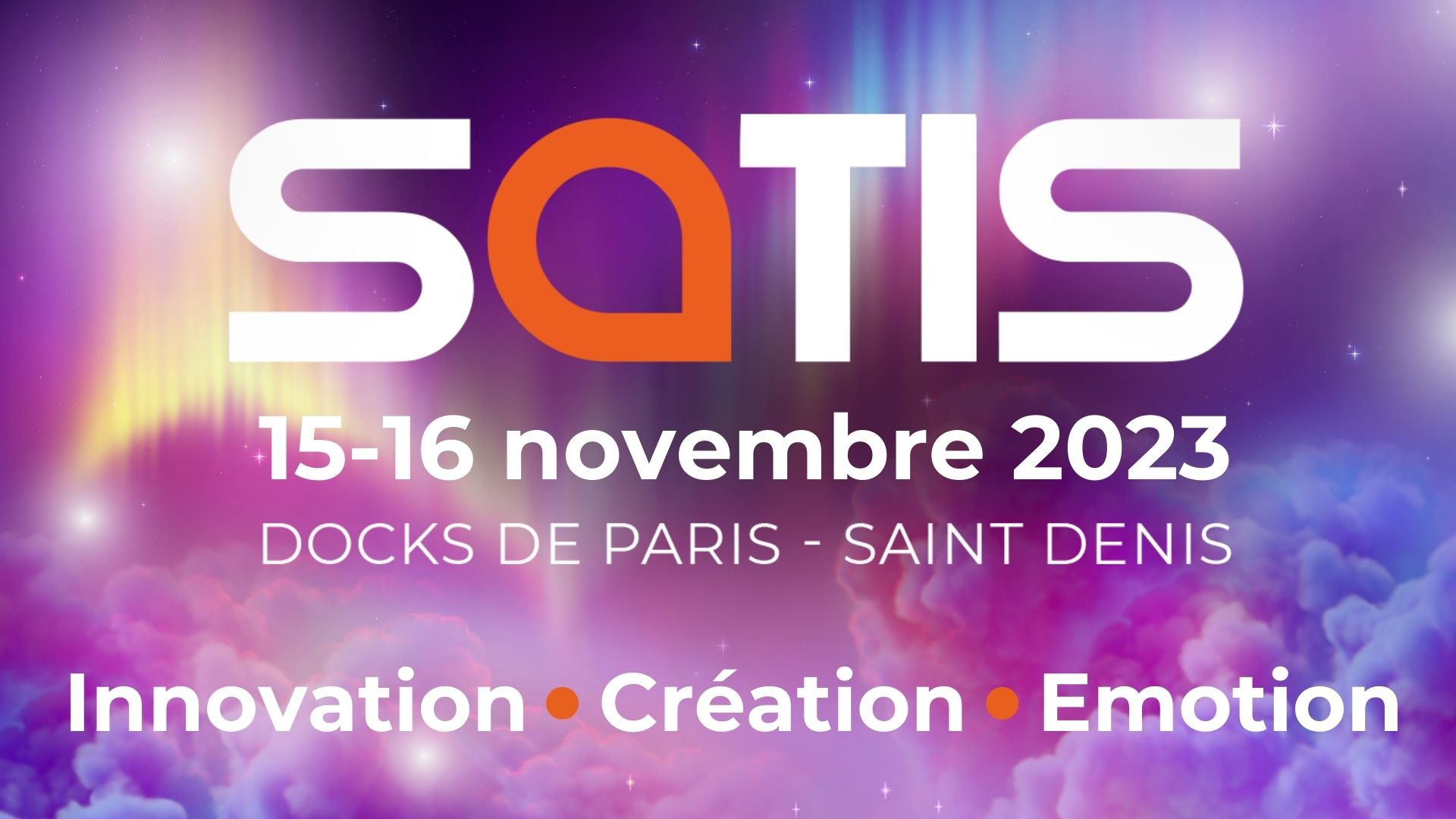 Lire la suite à propos de l’article Le futur de l’audiovisuel… C’est demain au SATIS !