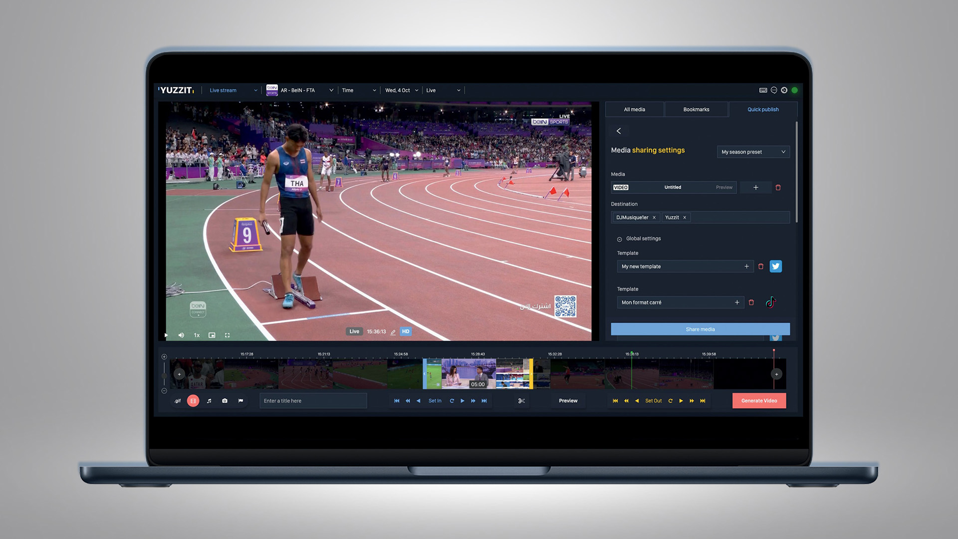 Lire la suite à propos de l’article Yuzzit habille le sport sur toutes les plates-formes
