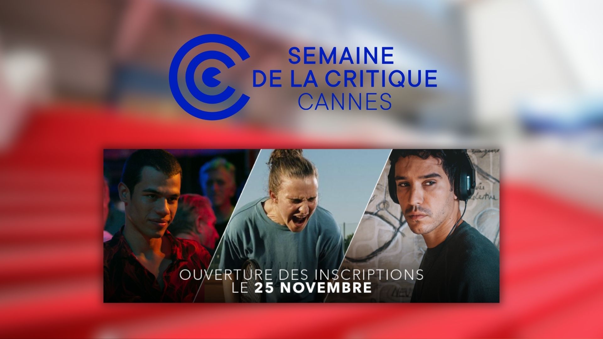 Lire la suite à propos de l’article Les inscriptions pour la Semaine de la Critique sont lancées !