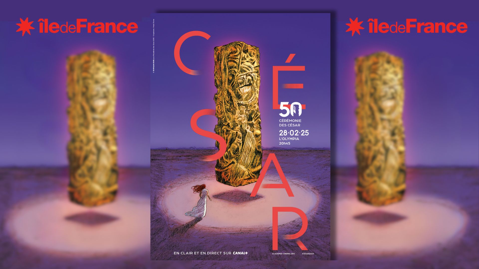 Lire la suite à propos de l’article Sept films soutenus par la Région Île-de-France nommés aux César 2025