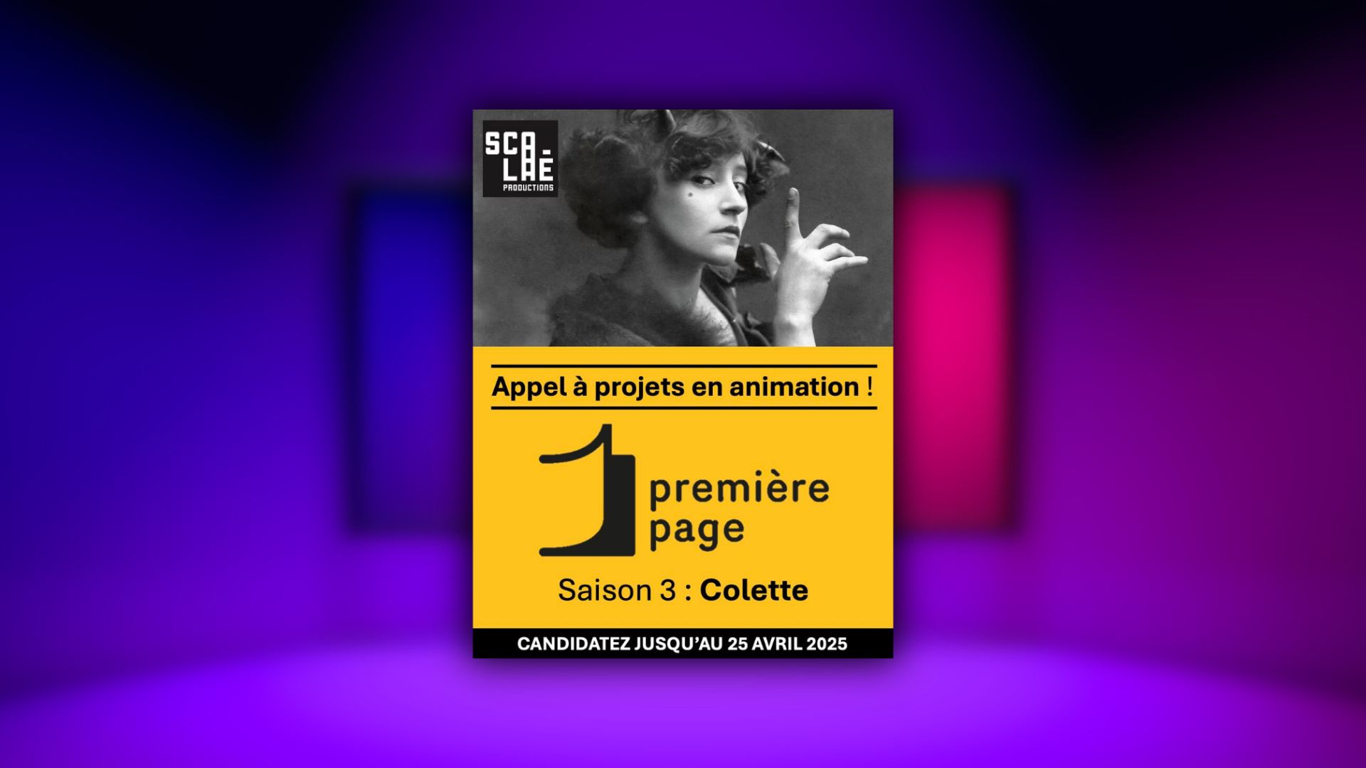 Lire la suite à propos de l’article Un hommage vibrant à Colette pour la 3ème saison de « Première Page »