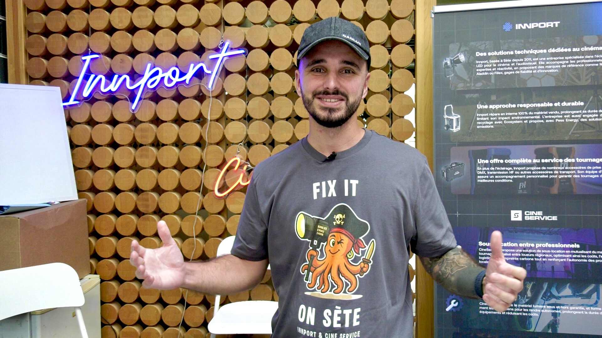 Lire la suite à propos de l’article Les solutions lumière tout-terrain d’INNPORT au SATIS+ !