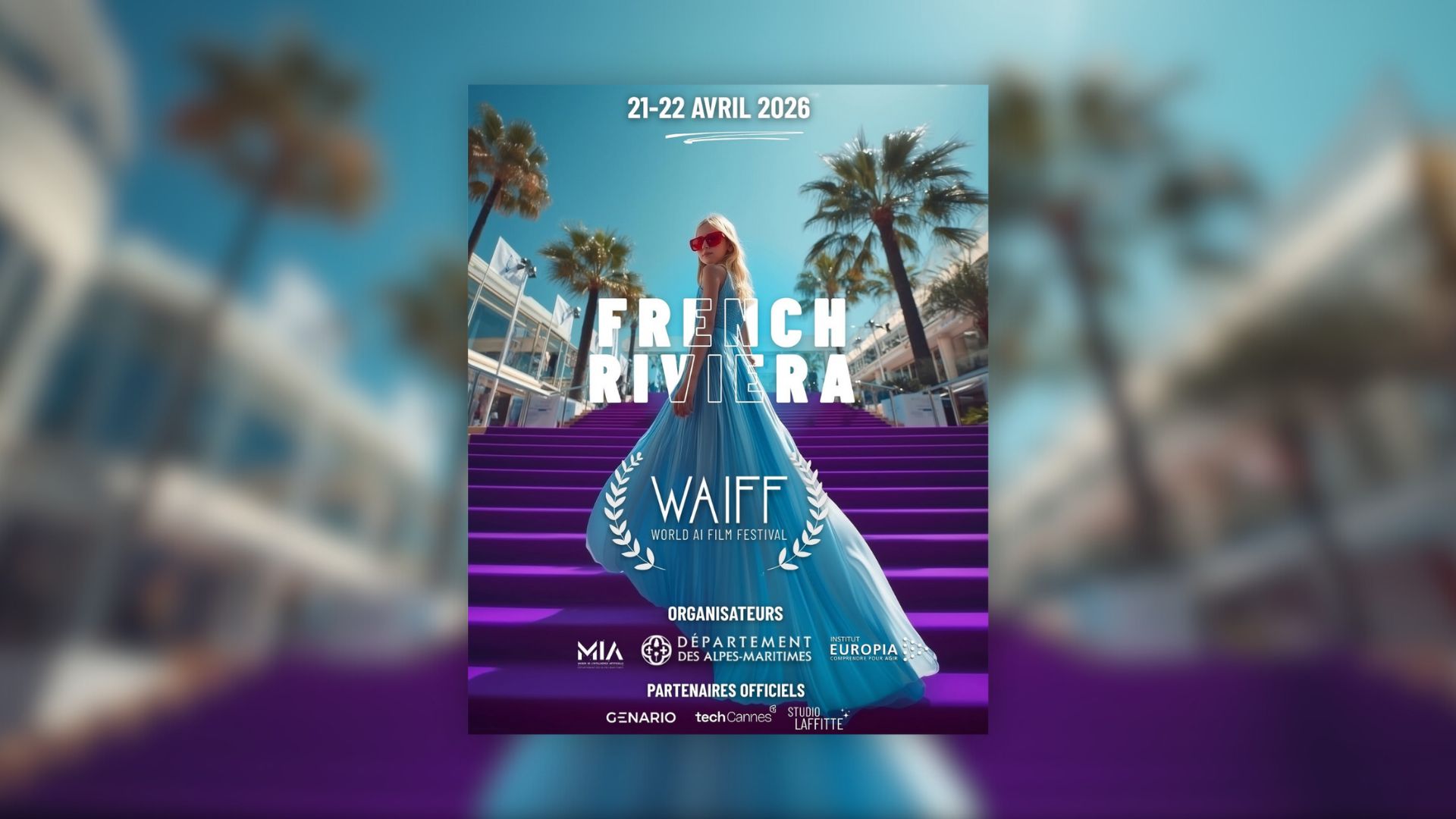 Lire la suite à propos de l’article Deuxième édition en vue pour le World AI Film Festival de Cannes