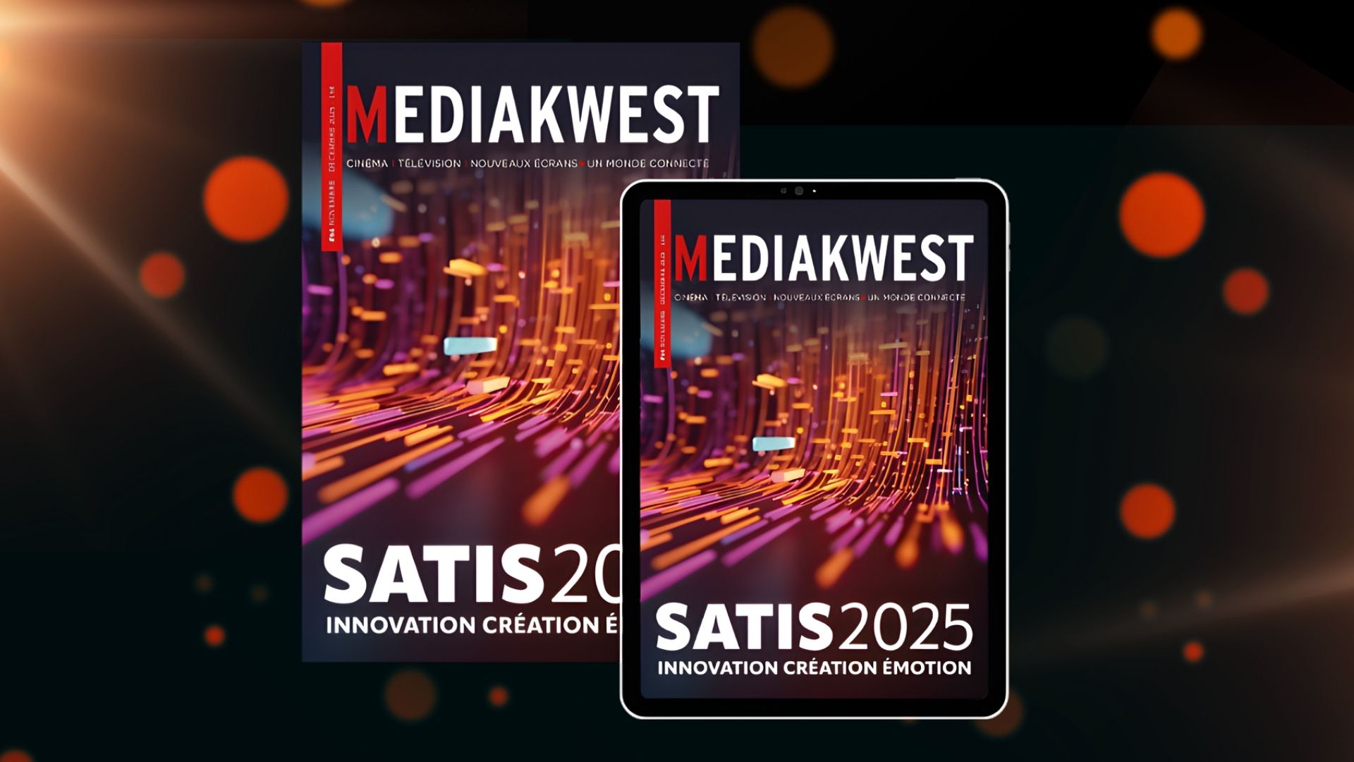 La couverture du magazine Mediakwest 64