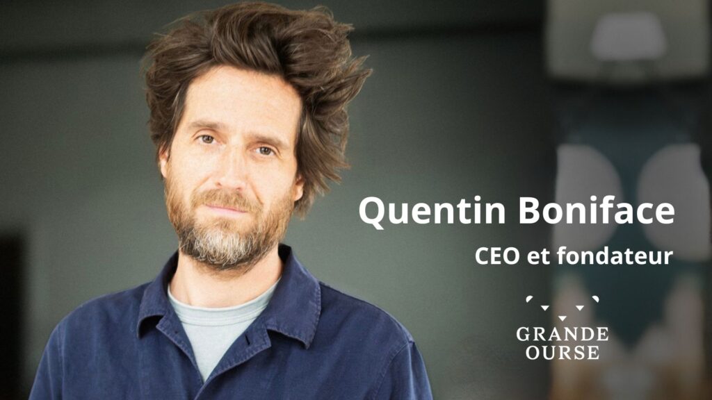 Quentin Boniface, CEO de l’agence de talents Grande Ourse