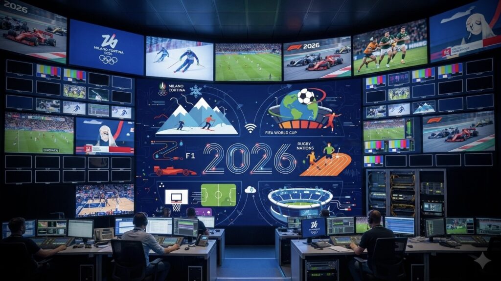 Retransmissions sportives 2026 : L’année de tous les records et des révolutions technologiques.