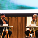 Gaëtan Bruel, président du CNC, sur la scène du FIPADOC